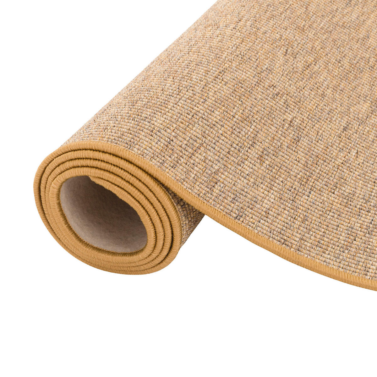 NATUR SISAL-OPTIK TEPPICH TAFF LÄUFER - Nussbaumfarben, Textil (80/200cm) - Snapstyle