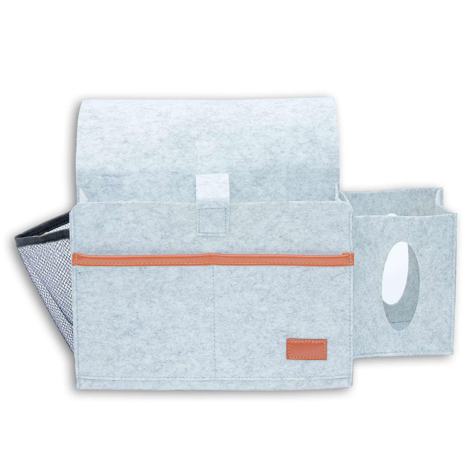 SOFA TASCHE - Hellgrau, Textil (11.3/19.5/41cm) - Intirilife