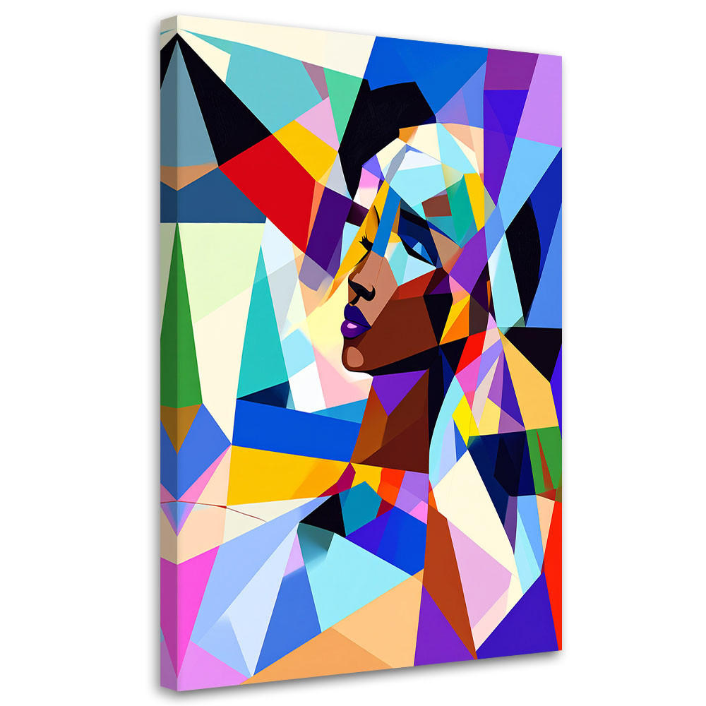 Feeby Leinwandbild, Mehrfarbig 70x100 cm