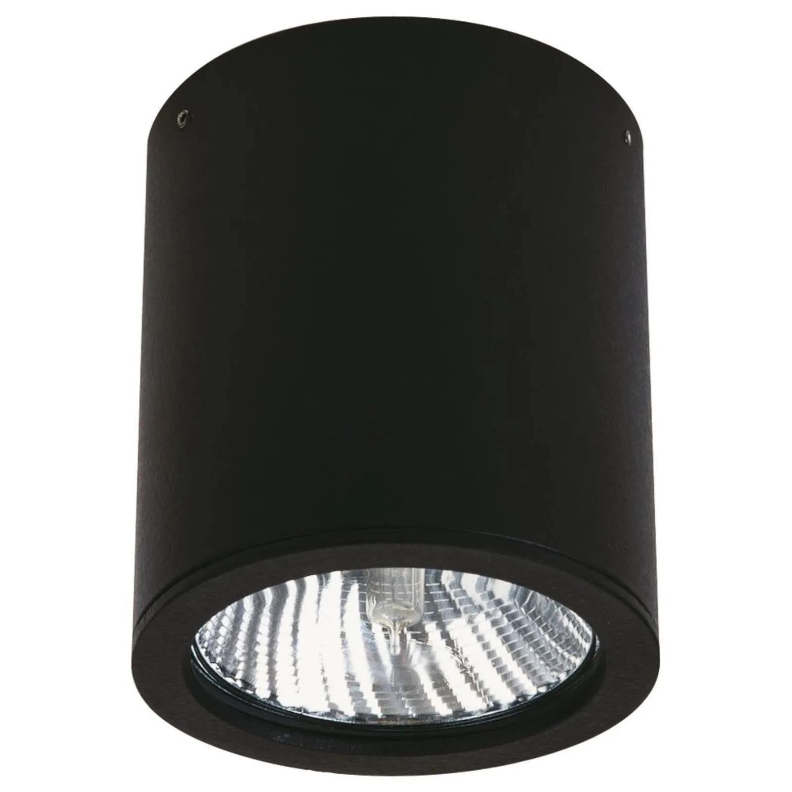 AUSSENSTRAHLER Schwarz - Schwarz, Metall (5.5/5.5/12.5cm) - click-licht