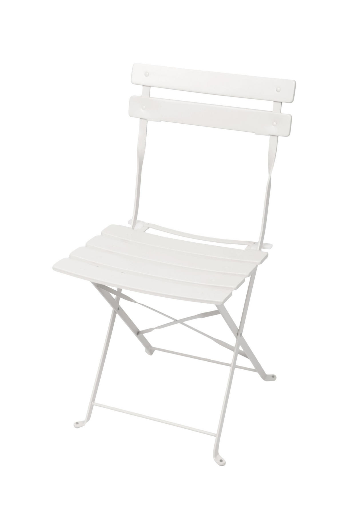 BISTRO SET Weiß - Weiß, Metall - Albatros