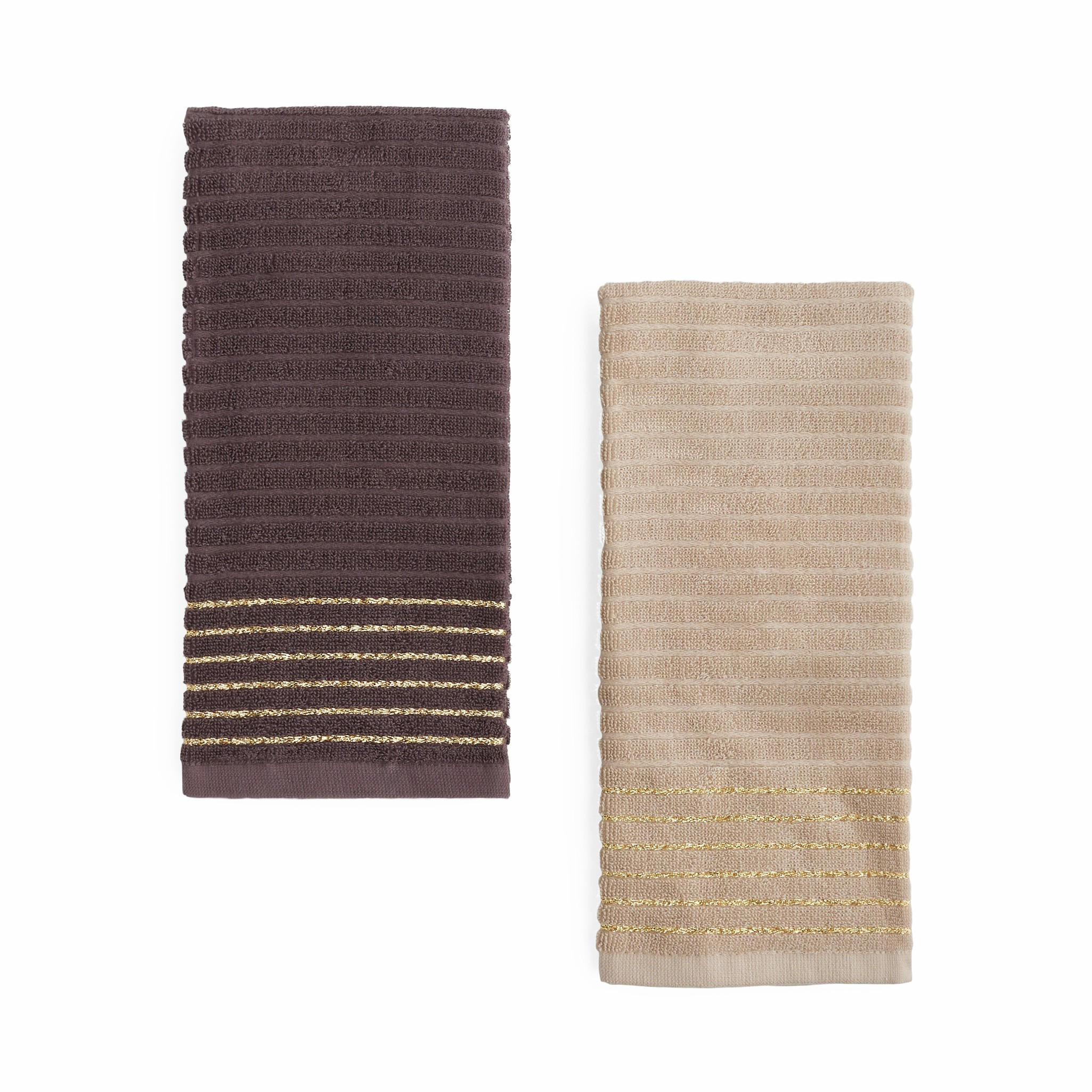 KÜCHENHANDTUCH-SET Desi (2er-Set) - Braun, Textil (40/60cm) - home&you