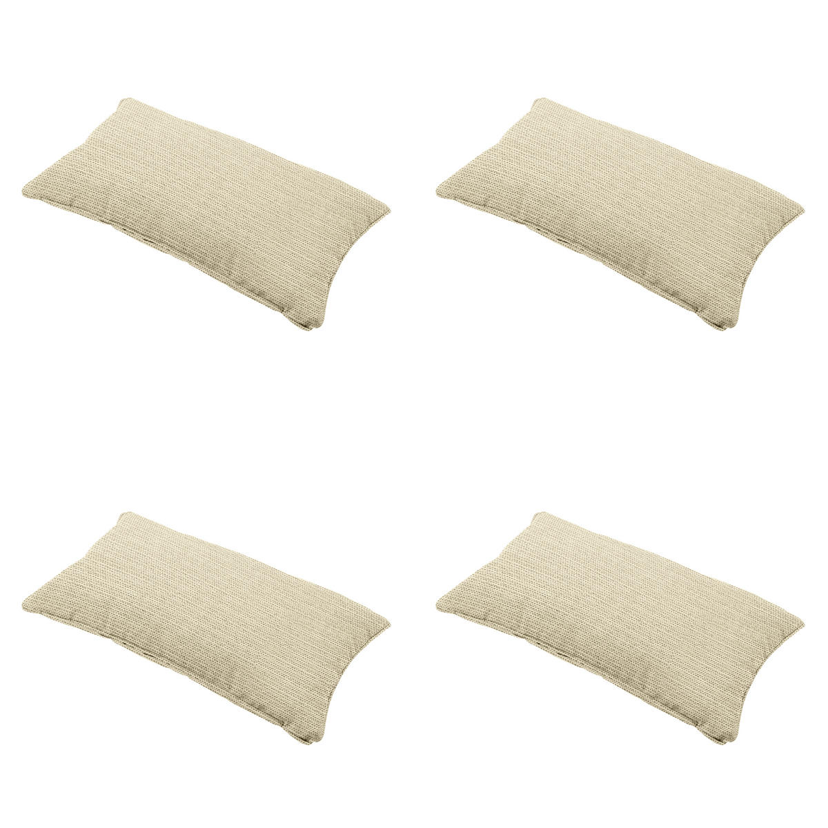 DEKORATIONSKISSEN Richmond - Beige - 30/50/10 cm - 4er-Set - Beige, Textil (50/30cm) - Madison