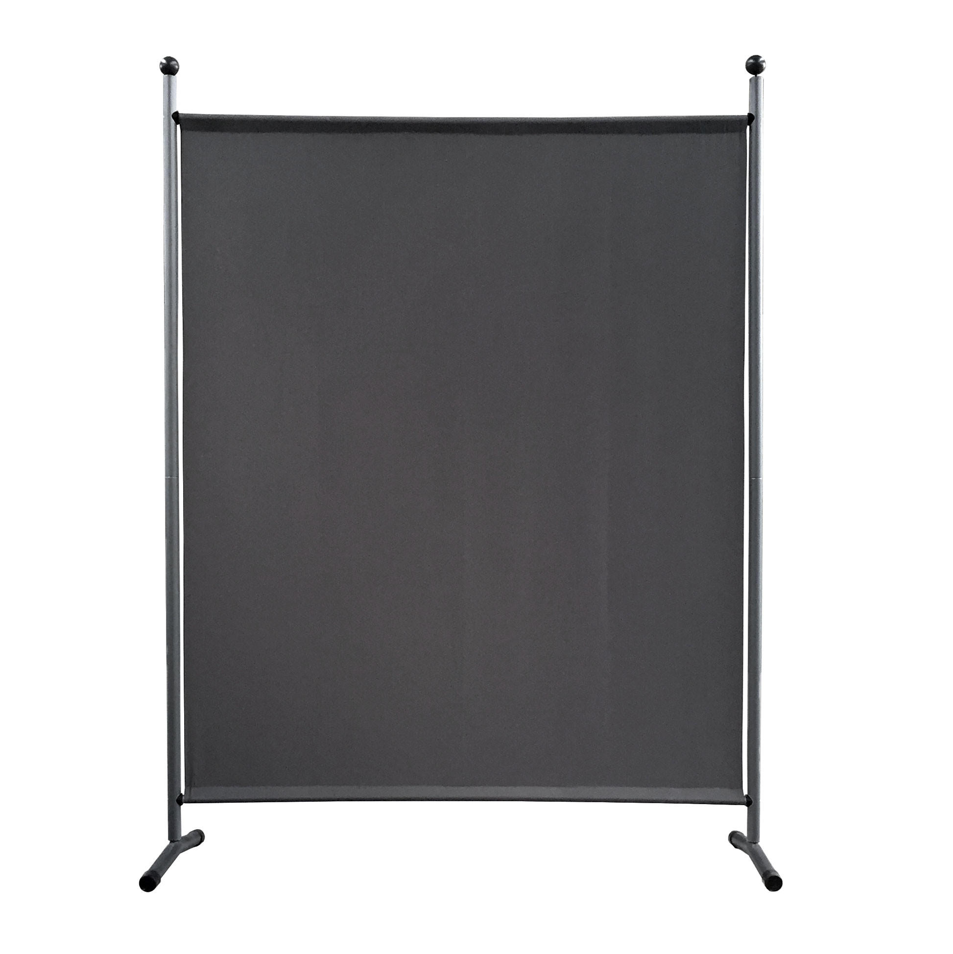 Quick Star Paravent Grau 150x190 cm