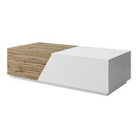 COUCHTISCH Ceelias - Weiß, Holzwerkstoff (60/124/42cm) - MIRJAN24