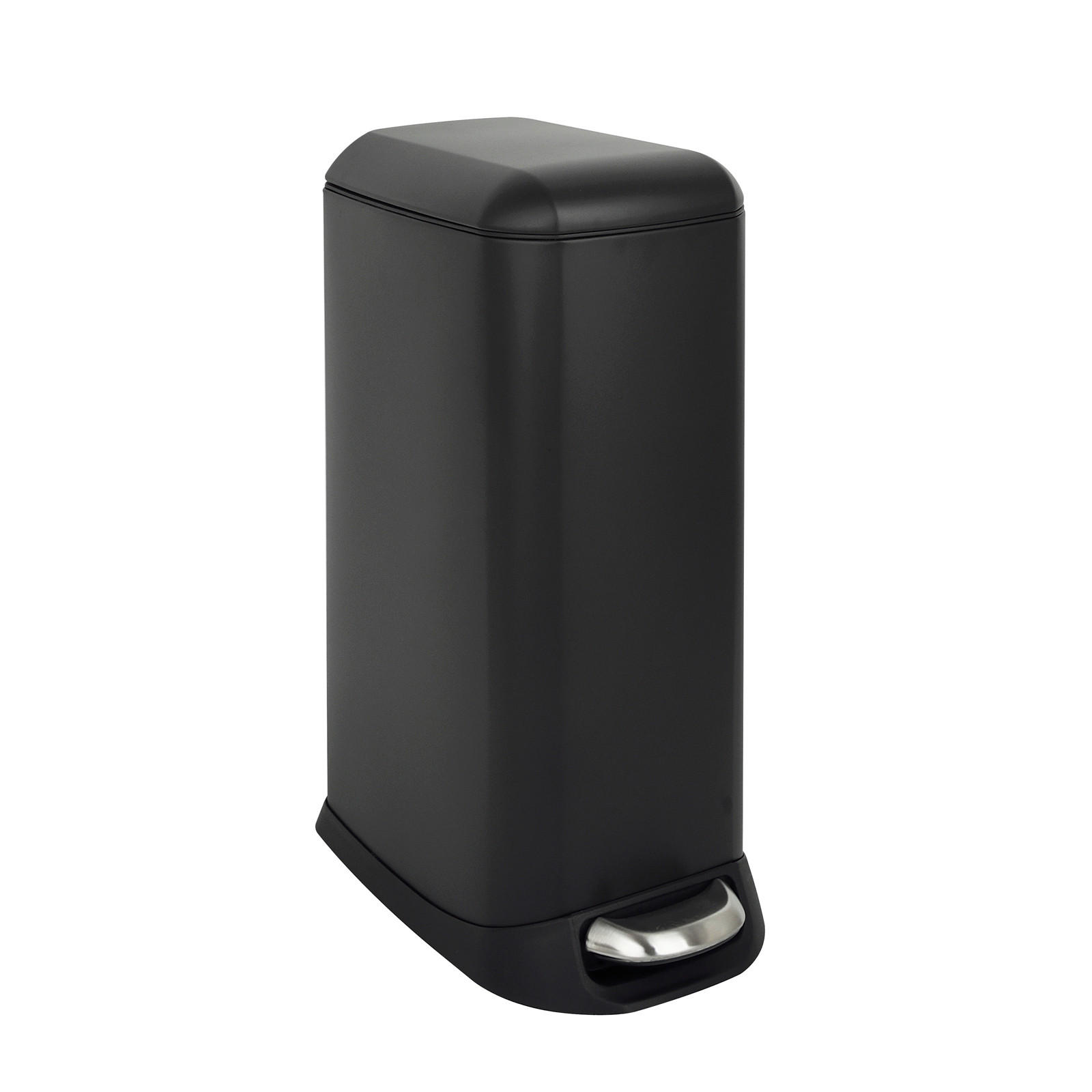 MÜLLEIMER TS20 20l Schwarz - Schwarz, Metall (23.5/55.5/42cm) - SVITA