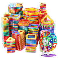 MAGNETISCHE BAUSTEINE 118 Teile - Multicolor, Kunststoff (5/5cm) - KRUMAD