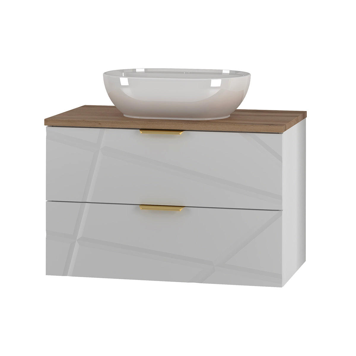 Petits-meubles UMYVADLO 80.6cm Aurora Bílá