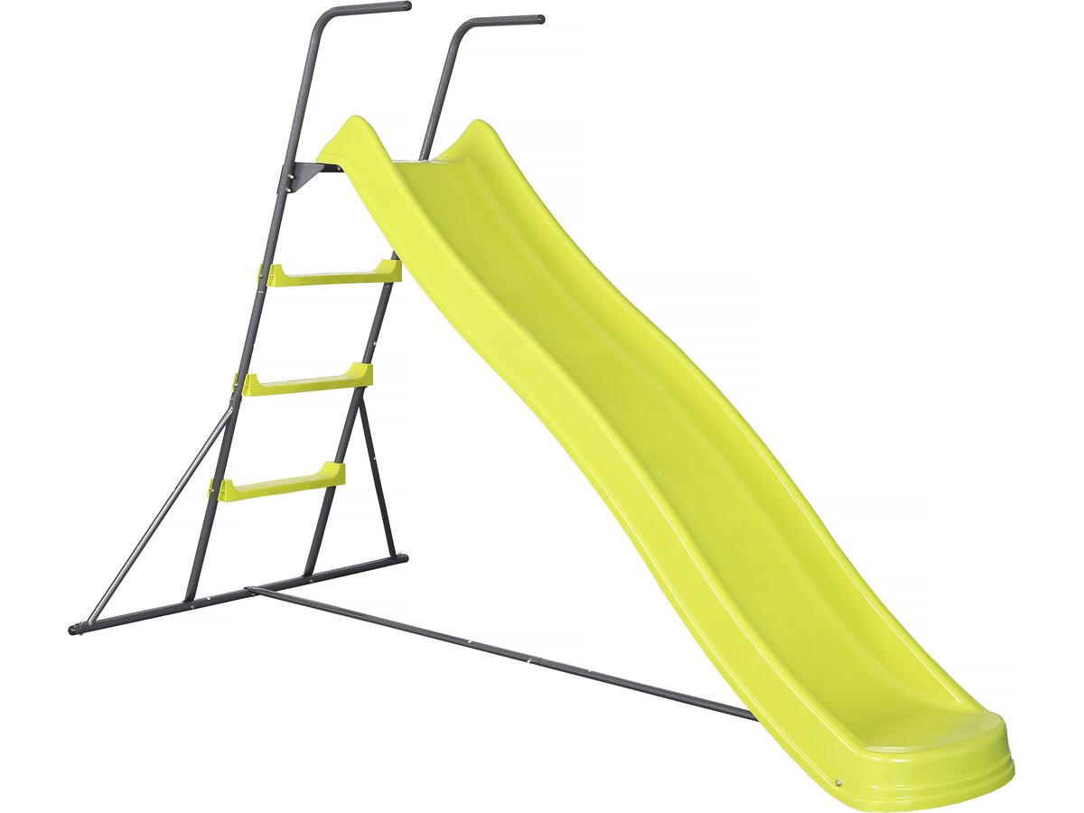 RUTSCHBAHN poly - Grün, Metall (120/156/240cm) - Habitat Garten