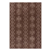 KURZFLOR-TEPPICH April 0608 Braun 140x200 cm - Braun, Textil (140/200cm) - carpet city