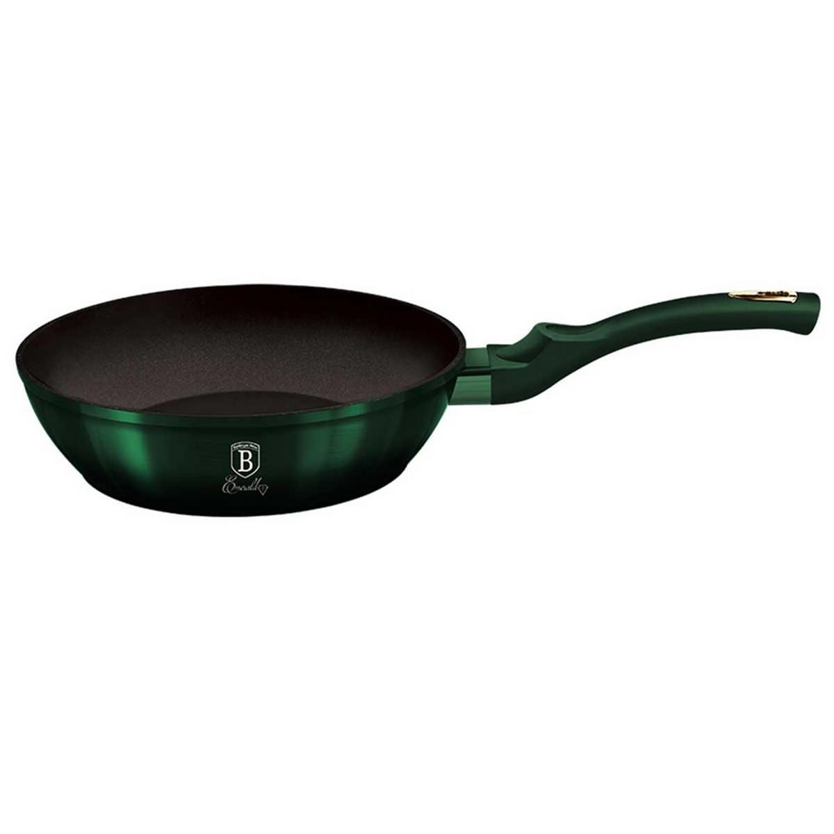 PFANNE Grün 24/24/5.5 cm BH6049 - Grün, Metall (24cm) - Berlinger Haus