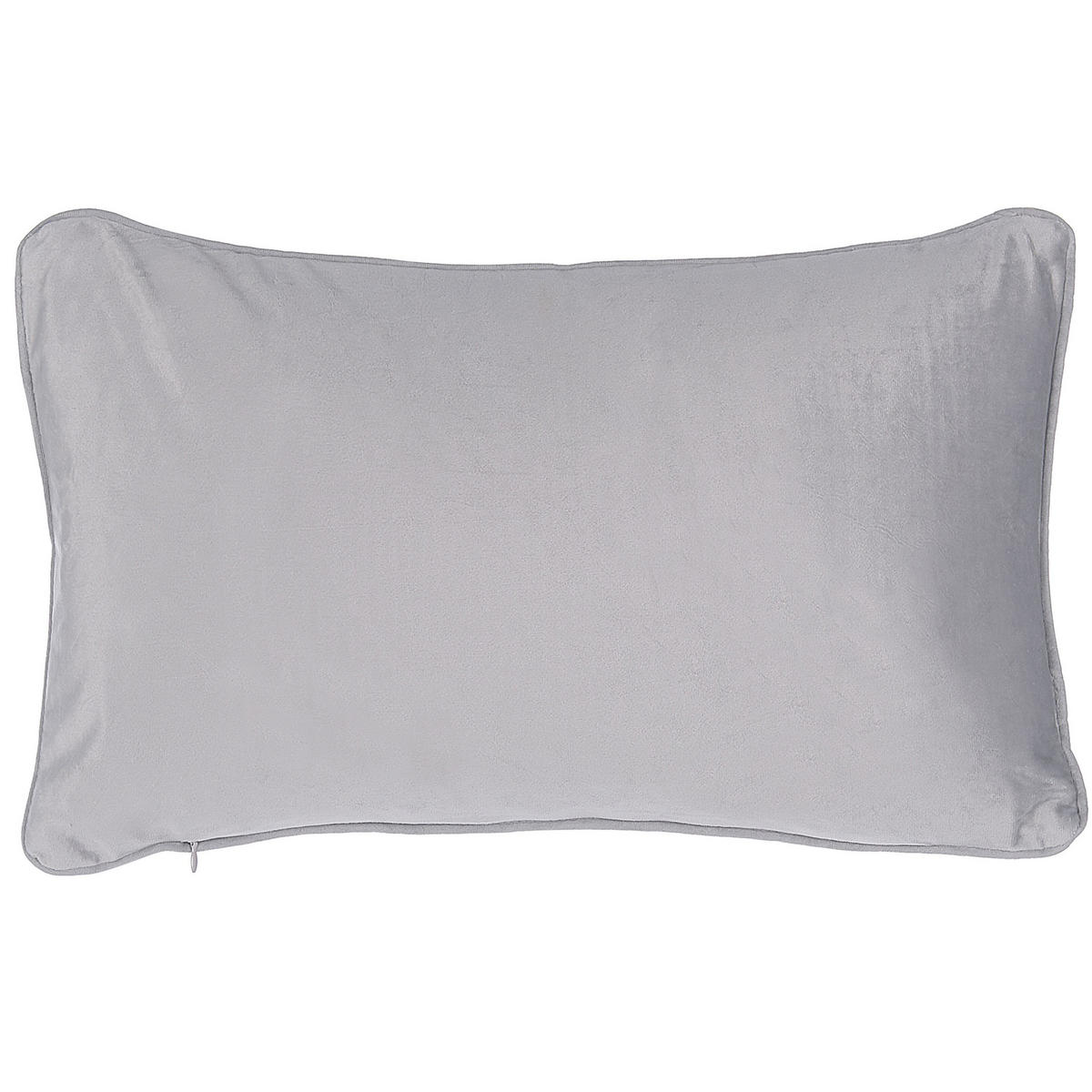 DEKOKISSEN 2er-Set Grau 50/30 cm Motari - Grau, Textil (50/30cm) - Beliani