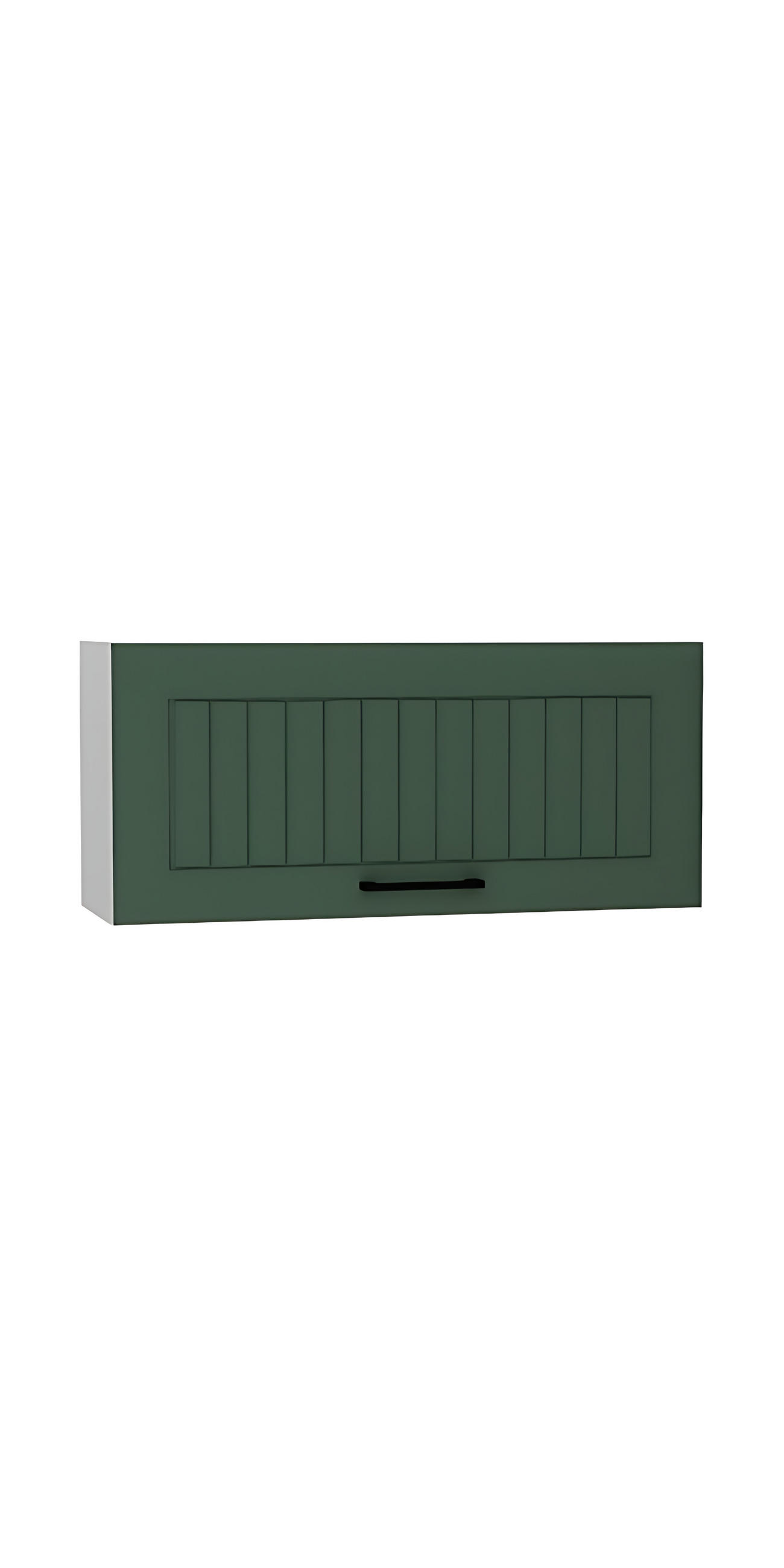 HÄNGESCHRANK W80OKGR - Arvion- Praktische Aufbewahrungsidee - Grün, Holz/Metall (80/36/30cm) - ROYAL24_MARKT