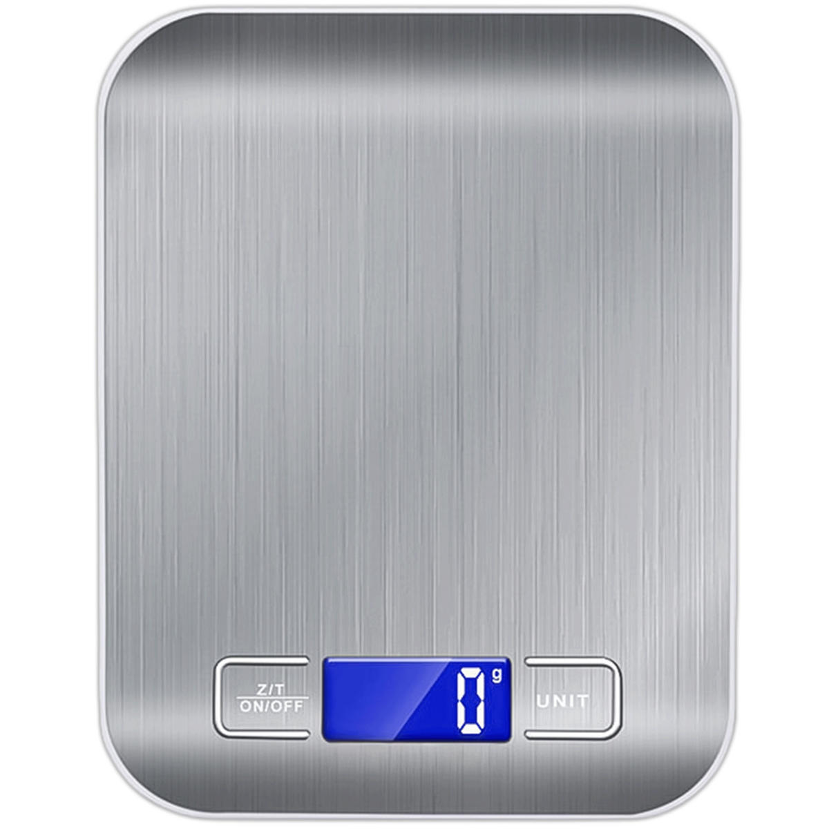 KÜCHENWAAGE - Silberfarben, Metall - KRUMAD