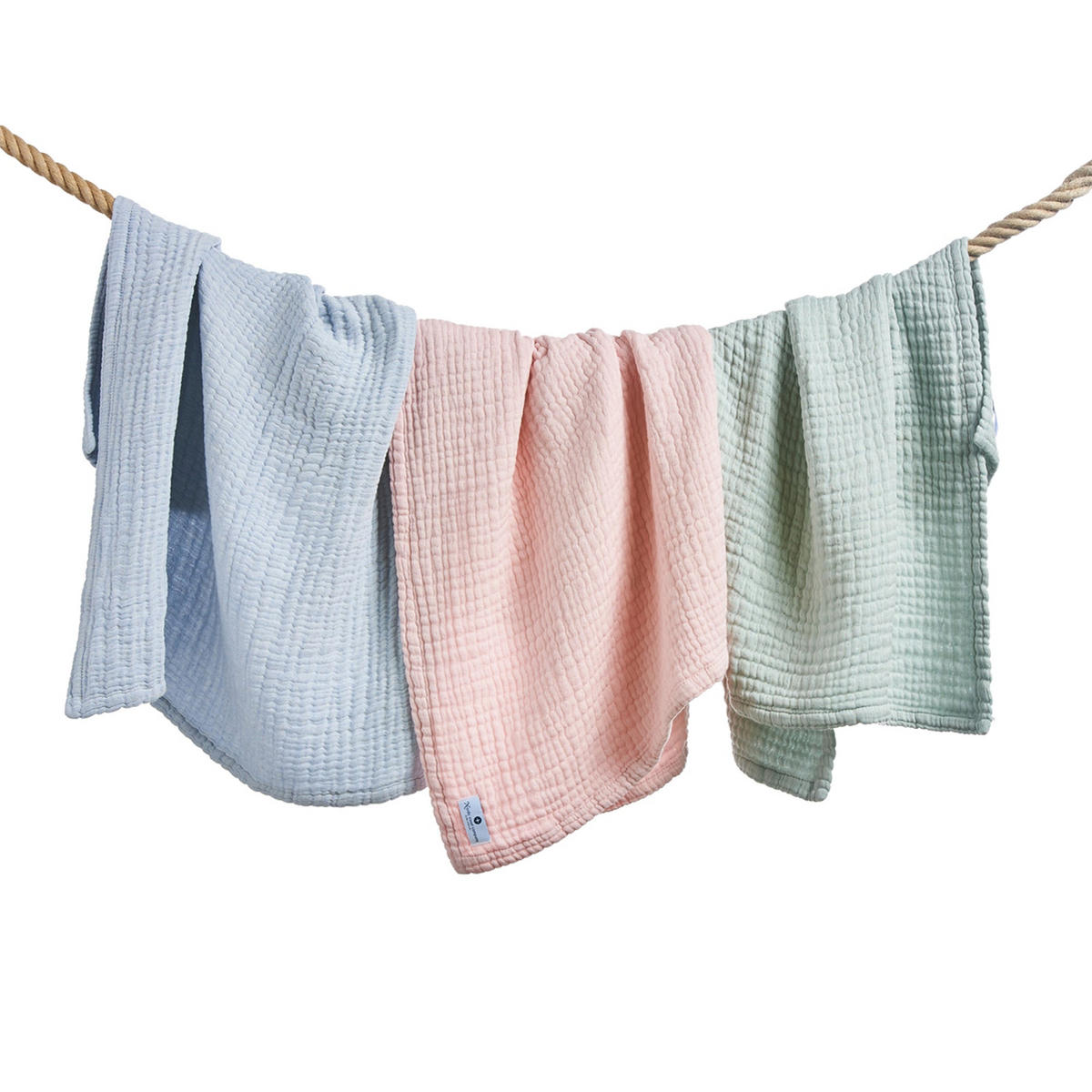 MUSSELINDECKE Rosa - Rosa, Textil (80/80cm) - nordic coast company