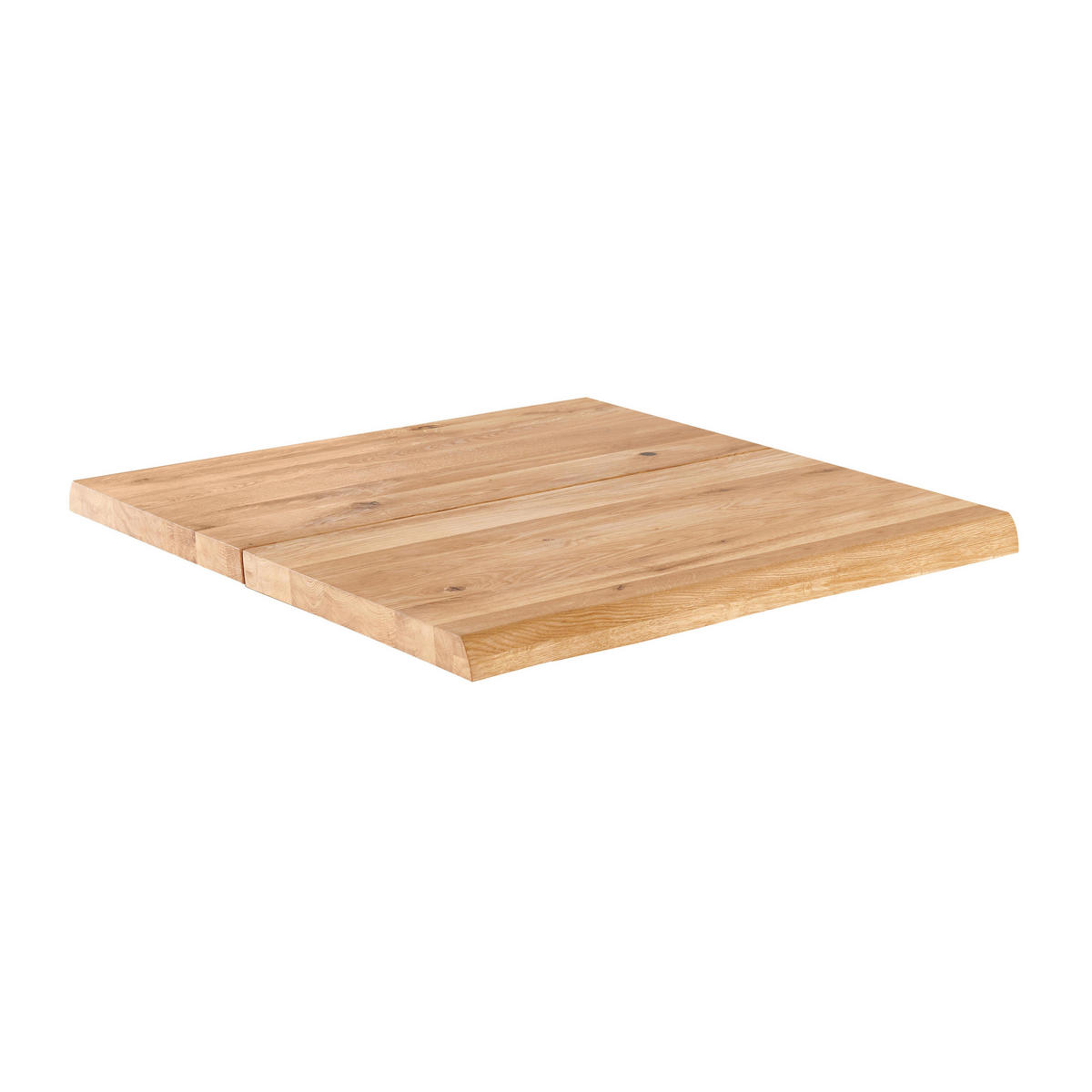 TISCHPLATTE 60 x 60 cm, Eiche - Braun, Holzwerkstoff (60/2/60cm) - Oviala