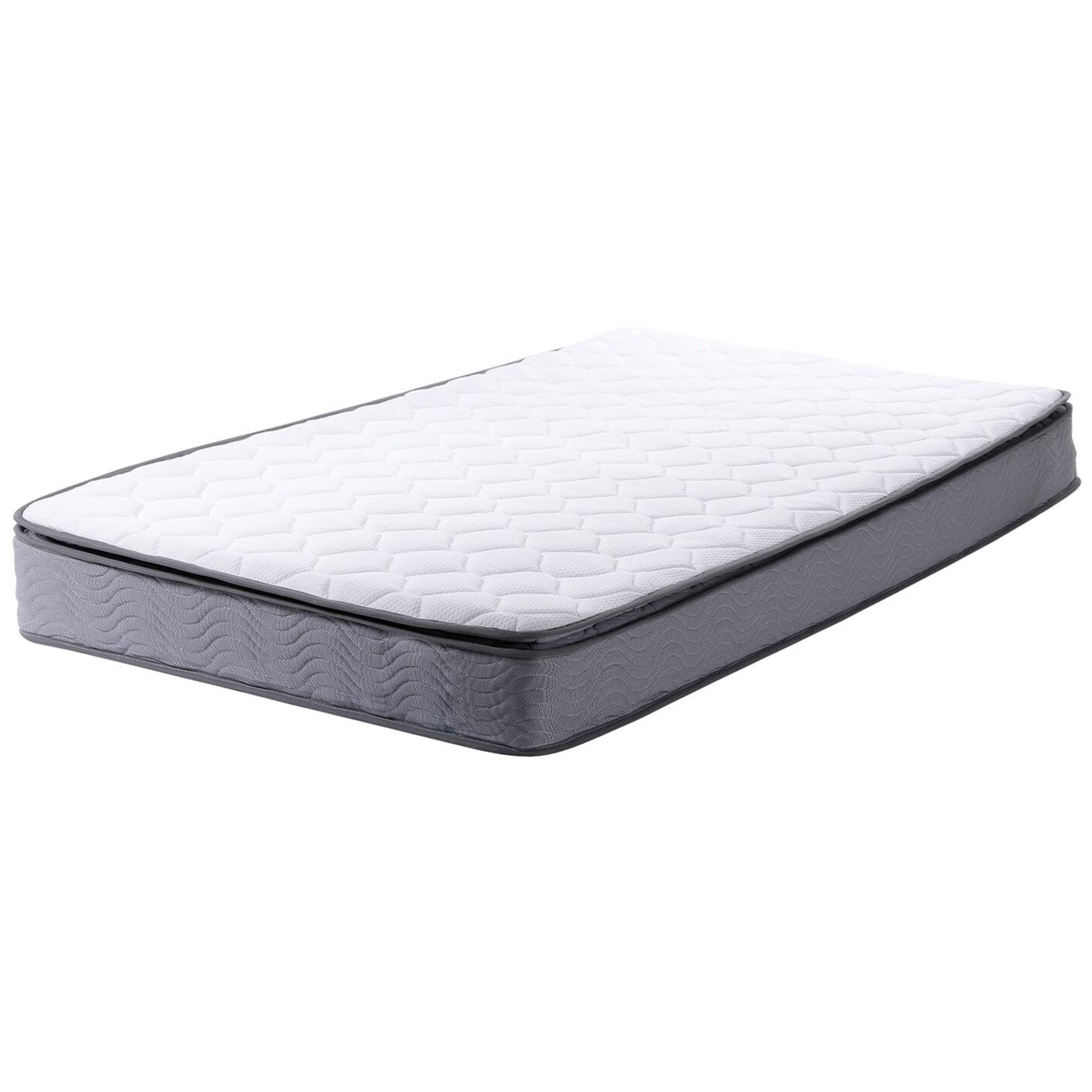 TASCHENFEDERKERNMATRATZE hart 90/200/20 cm Splendour - Weiß, Textil (90/200cm) - Beliani