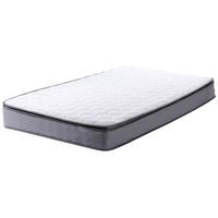 TASCHENFEDERKERNMATRATZE hart 90/200/20 cm Splendour - Weiß, Textil (90/200cm) - Beliani