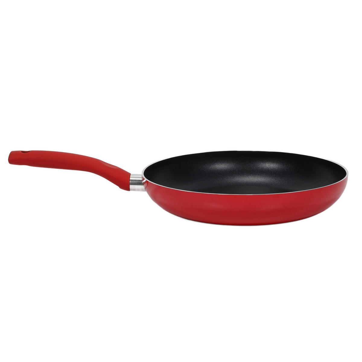 EMAILLE-PFANNE Aluminium 28/28 cm - Rot, Metall (28cm) - Secret de Gourmet