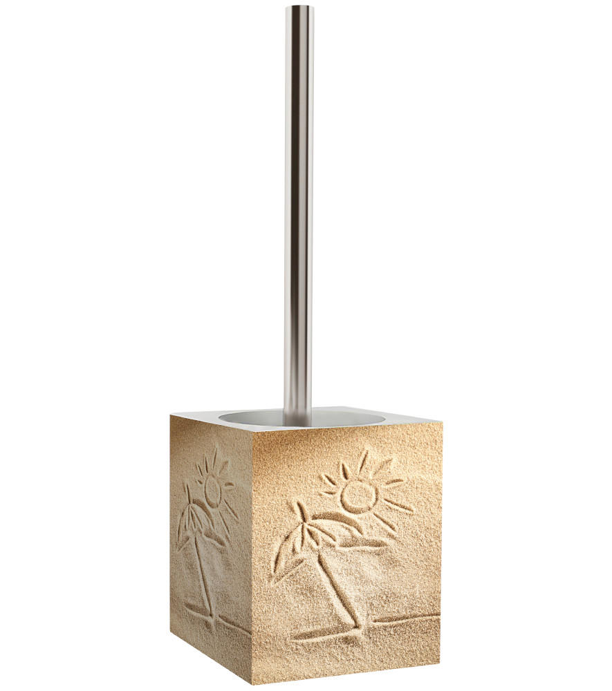 WC-BÜRSTE Sunshine - Beige, Kunststoff (10/37/10cm) - Sanilo