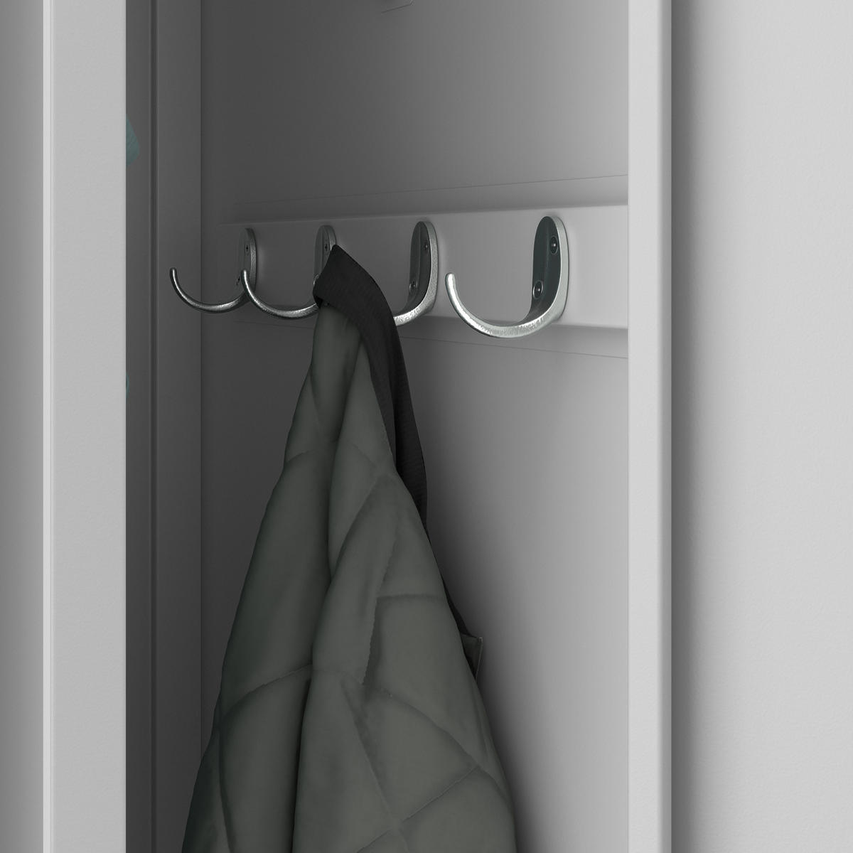 METALL-ARBEITSSCHRANK KACPER D600 - Grau, Metall (80/180/60cm)