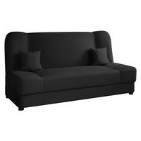 SCHLAFSOFA Jonas - Schwarz, Holz/Textil (195/86/87cm)