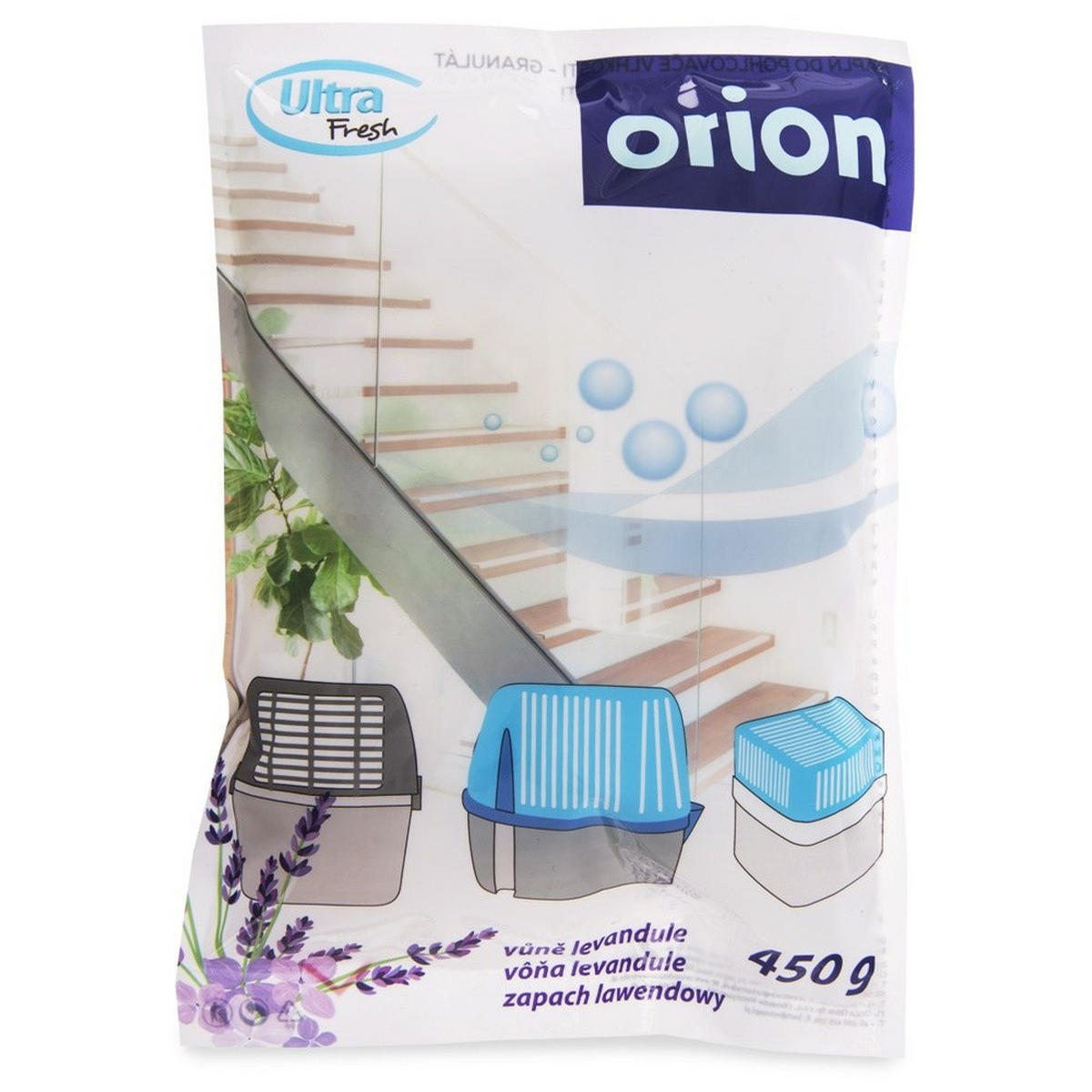 FEUCHTIGKEITSABSORBER-ERSATZ Ultra Fresh Lavendel violett - Violett, Naturmaterialien (13/19/4cm) - Orion 