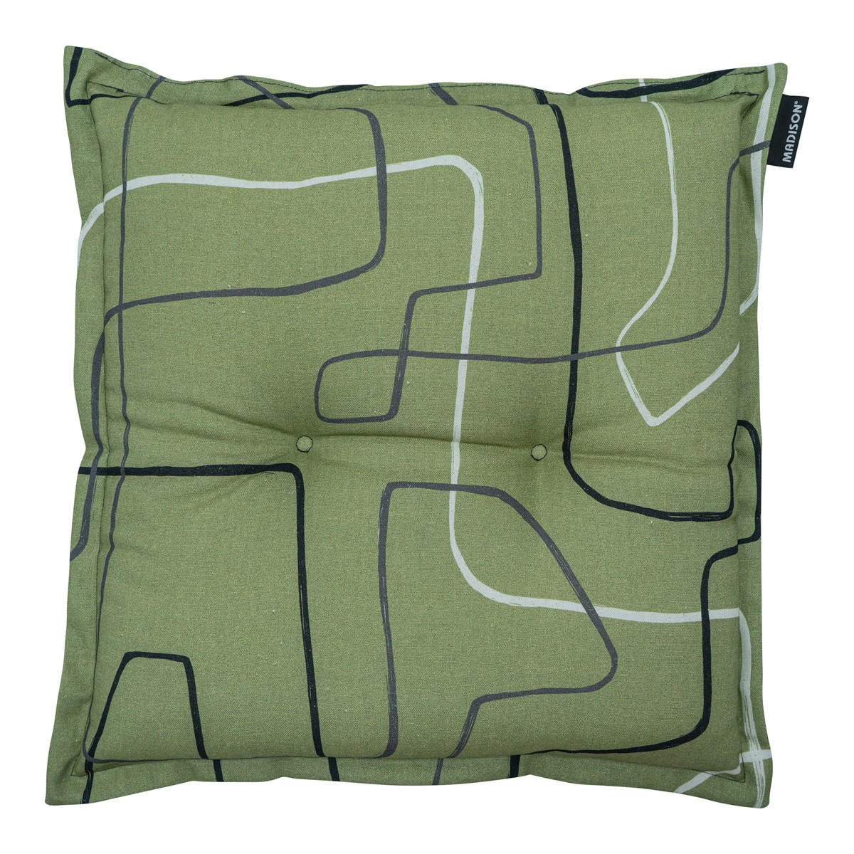 SITZKISSEN Joah 50/50 cm 4er-Set - Hellgrün, Textil (50/5/50cm) - Madison