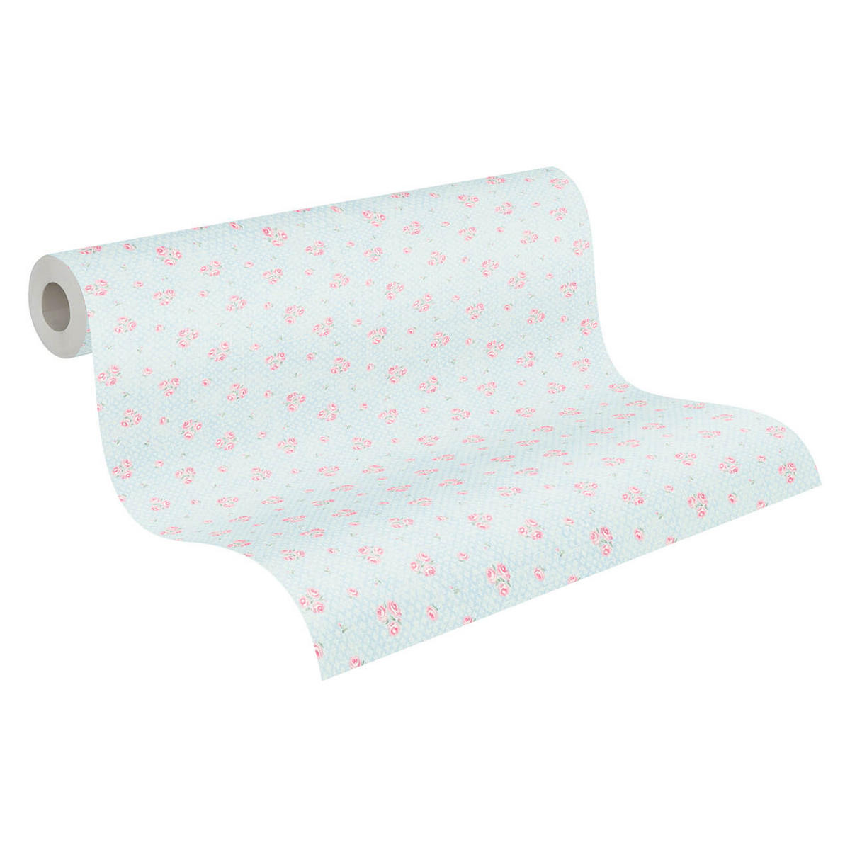 VLIESTAPETE Blau 53/1005 cm - Pink, Kunststoff/Textil (53/1cm) - KUNSTLOFT