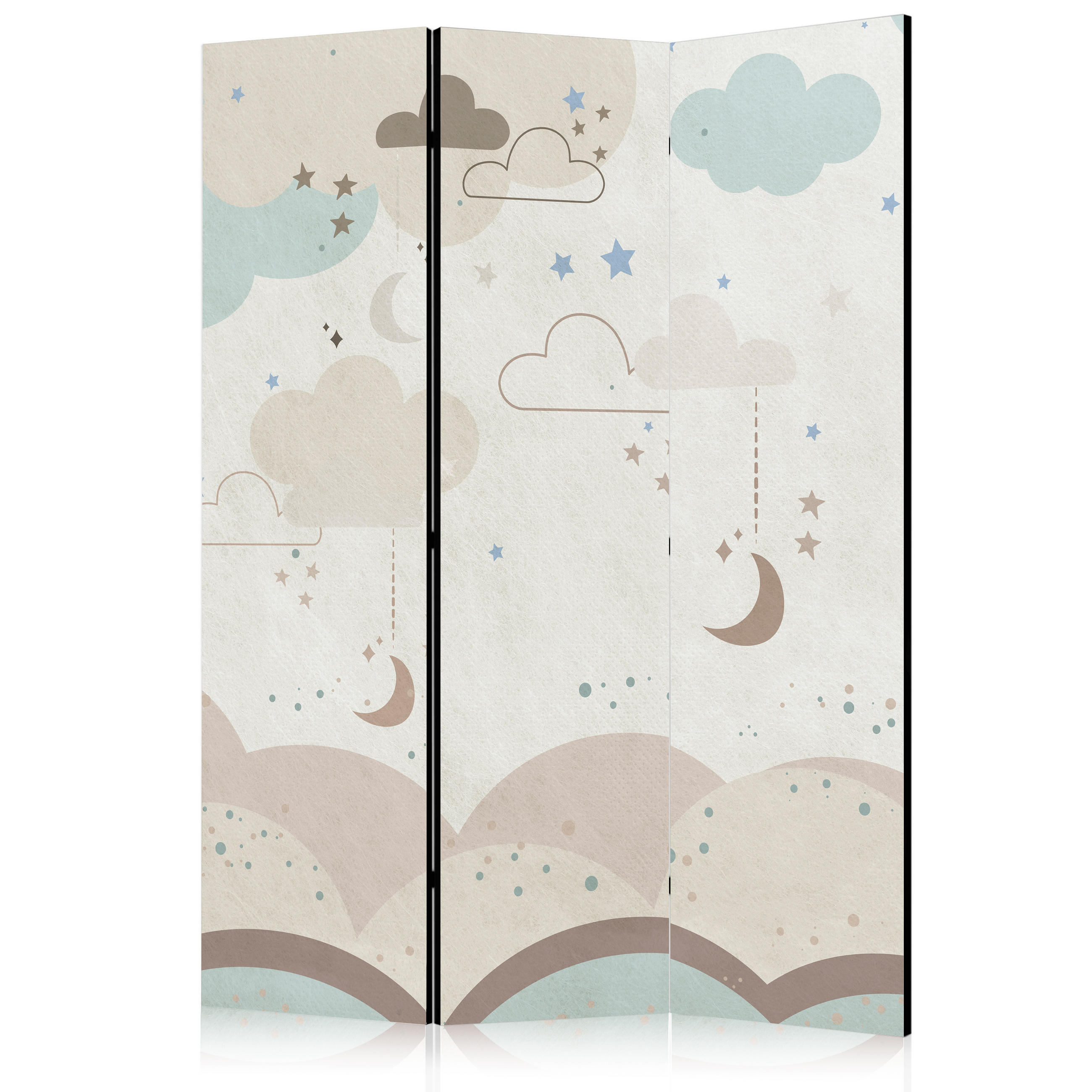 Muralo Paravent Beige 135x172x3 cm
