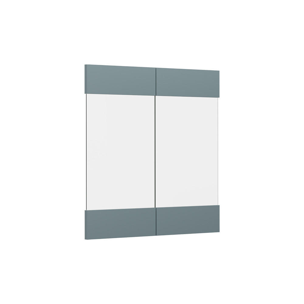 Vicco KUCHYŇSKÁ DVÍŘKA R-Line Modrošedá 59.2 x 59 cm nábytková čela pro závěsnou vitrínu