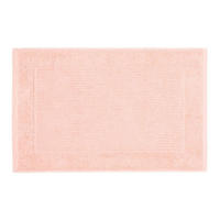 BADEMATTE Imperial 50/80 cm, Baumwolle - Koralle, Textil (50/80cm) - Homescapes