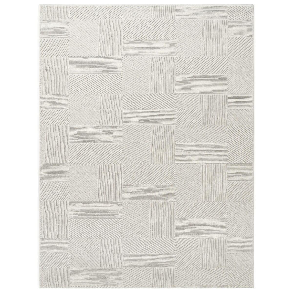 KURZFLORTEPPICH 120/160 cm Tinos 572 - Creme, Textil (120/160cm) - Paco Home