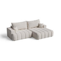 ECKSOFA Caleo Beige Rechts - Beige, Holz/Textil (270/170cm) - Graingold