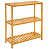 STANDREGAL 69/60/26 cm - Braun, Holz (26/69/60cm) - Dunedesign
