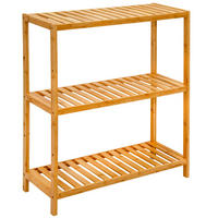 STANDREGAL 69/60/26 cm - Braun, Holz (26/69/60cm) - Dunedesign