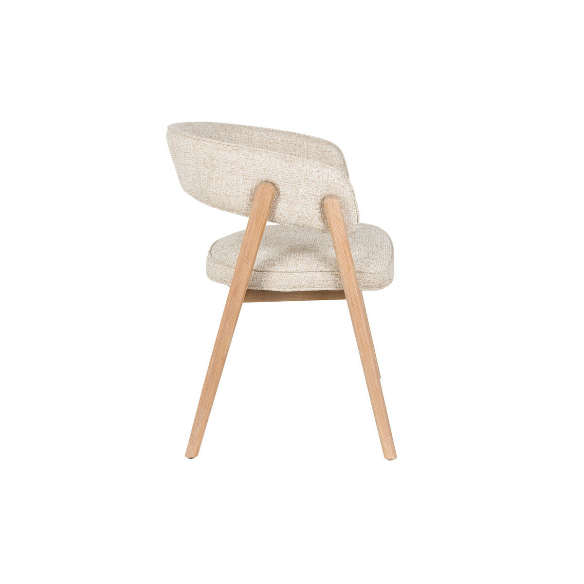 ESSZIMMERSTUHL Bright Beige - Beige, Kunststoff (57/76/59.5cm) - Zuiver