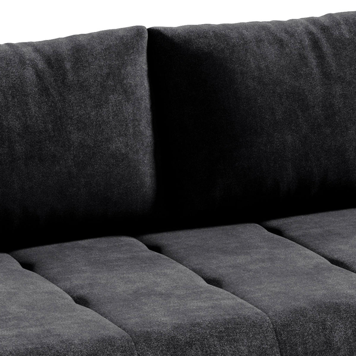 SCHLAFSOFA Jonas 3 Sitzplätze Dunkelgrau - Dunkelgrau, Holzwerkstoff (240/85/110cm) - Petits-meubles