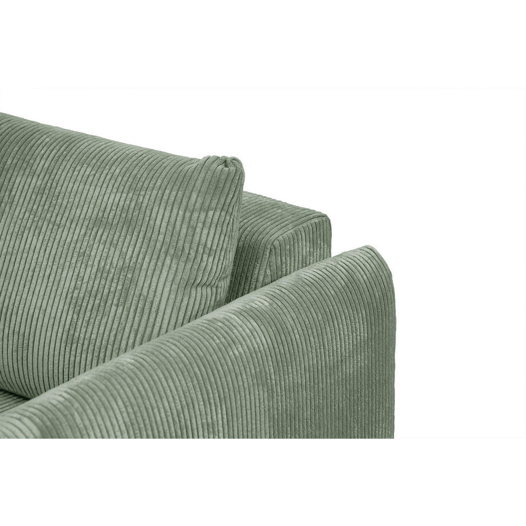 Thumbnail - Courtois Laville Sofa, Mintgrün, Textil, Rechteckig, 112x84x206 cm, Wohnzimmer, Sofas & Couches, Sofas, 3-Sitzer Sofas