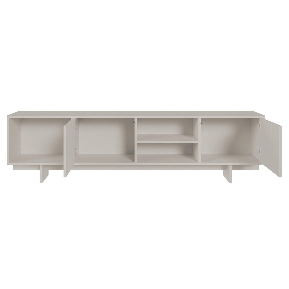 TV-STOLEK Sanva Kašmír 200 cm - kašmírová, kompozitní dřevo (200/55/35cm) - Selsey