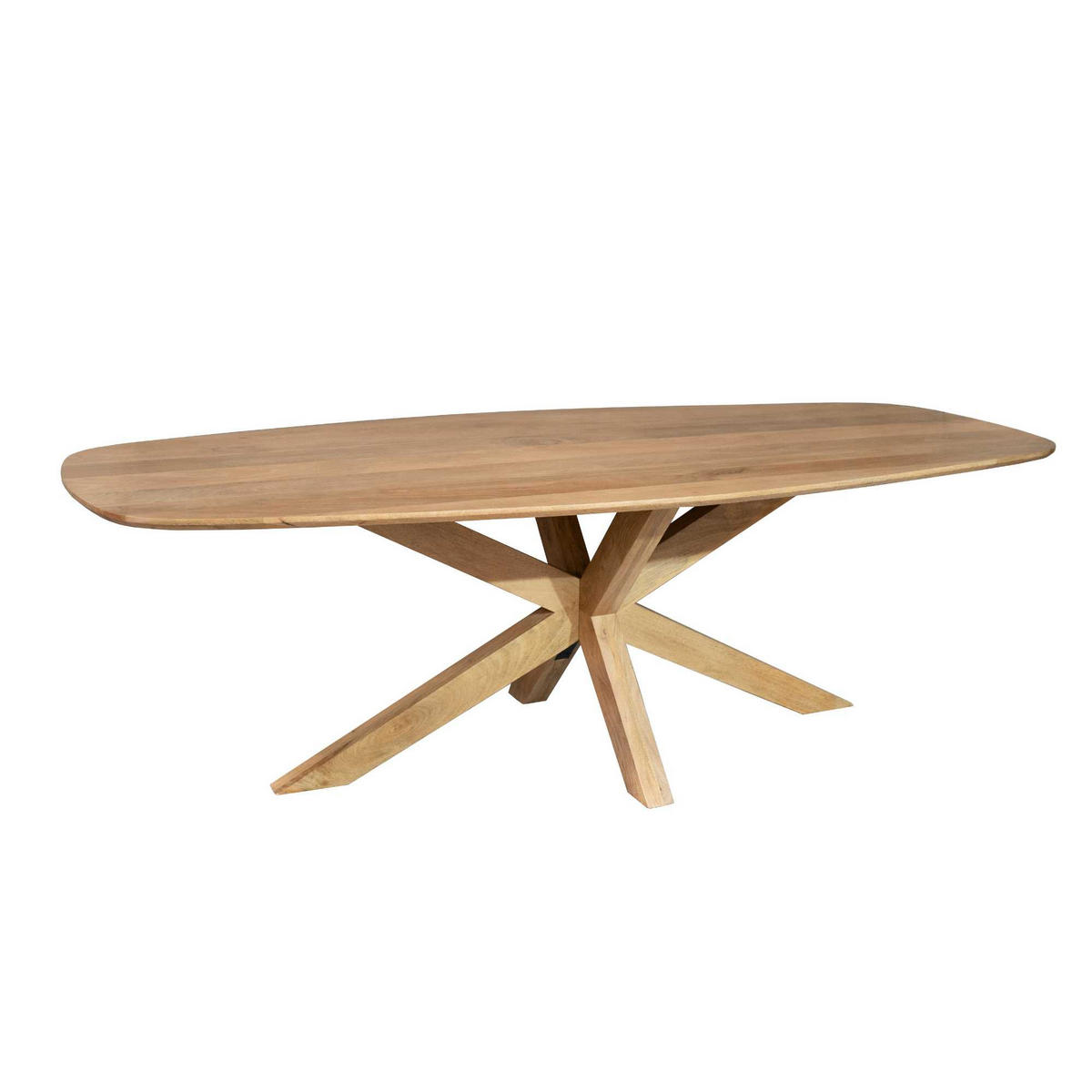 ESSTISCH Nina Braun 100/210/76 cm - Braun, Holz (100/210/76cm) - Starfurn