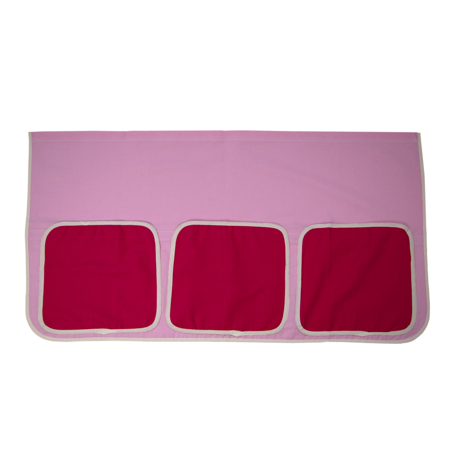 BETTTASCHE 70/90 cm Pink - Pink, Textil (90/70/1cm) - Homestyle4u