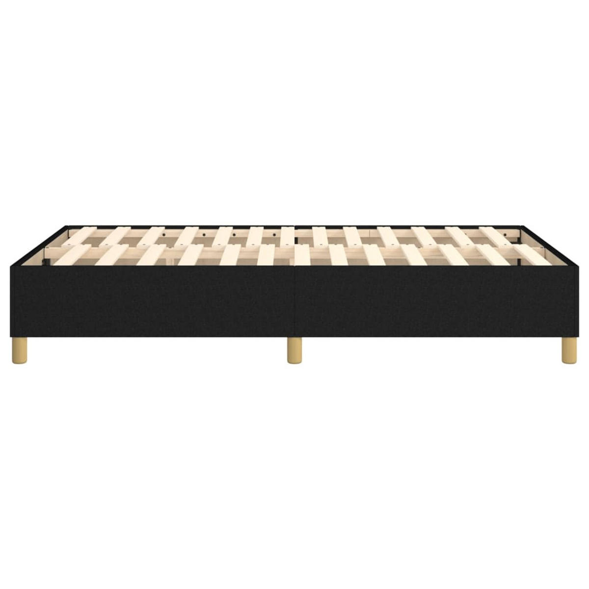 POLSTERBETT Raber 120/203 cm - Schwarz, Holzwerkstoff (120/200cm) - Nettlife