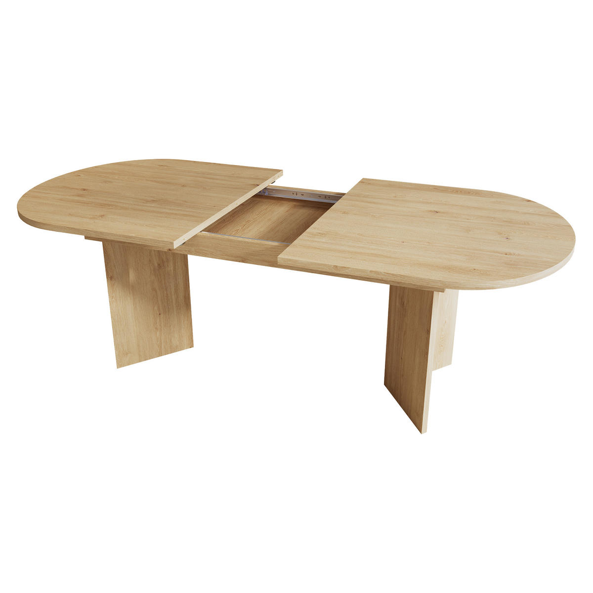AUSZIEHTISCH Eichefarben 140-180/90/75 cm - Eichefarben, Holz (90/180/75cm) - PANGIVO