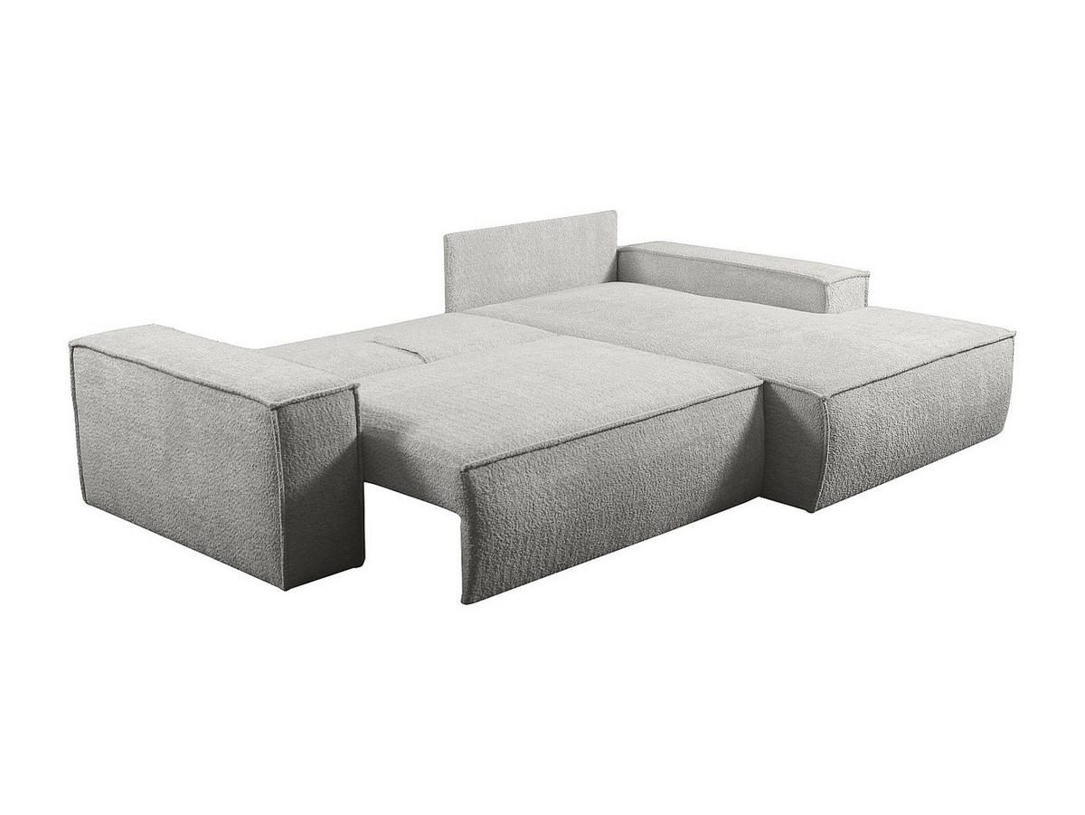 SCHLAFSOFA - 4 Personen - Stoff - Grau - - Grau, Textil (267/85/167cm) - Vente-Unique