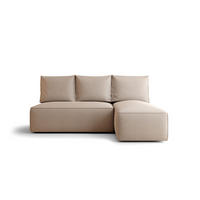 ECKSOFA mit Schlaffunktion SAVIO MINI Curio 15 Rechts - Beige, Textil (200/140cm) - Bedante
