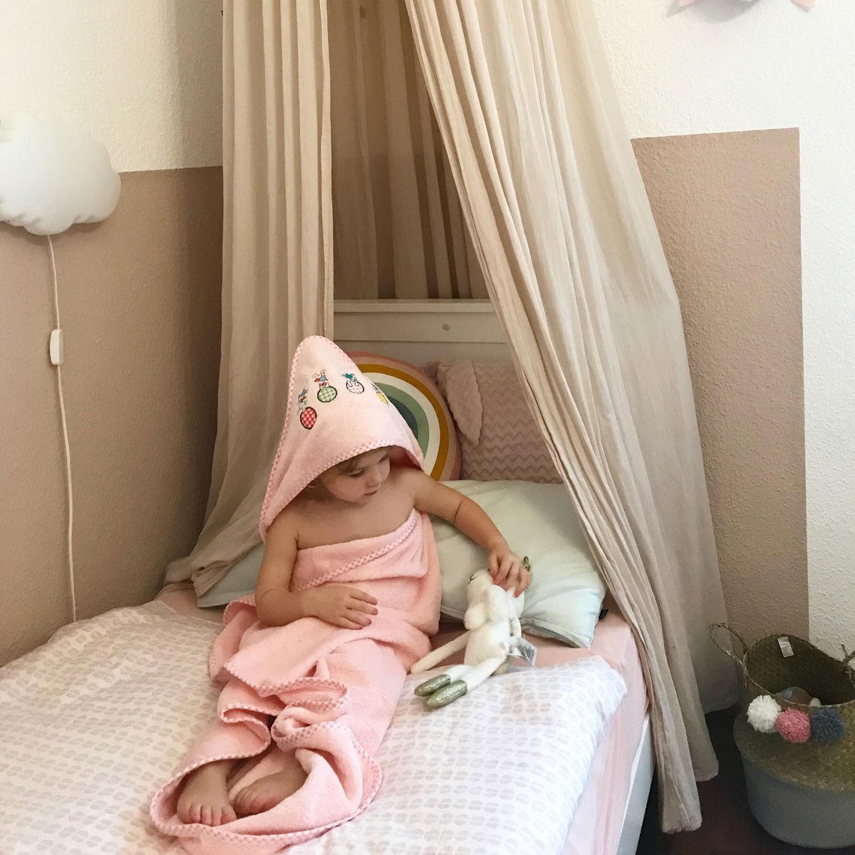 HANDTÜCHER, 100x100 cm, 100% Baumwolle, Rot - Rosa, Textil (100/100cm) - Zollner