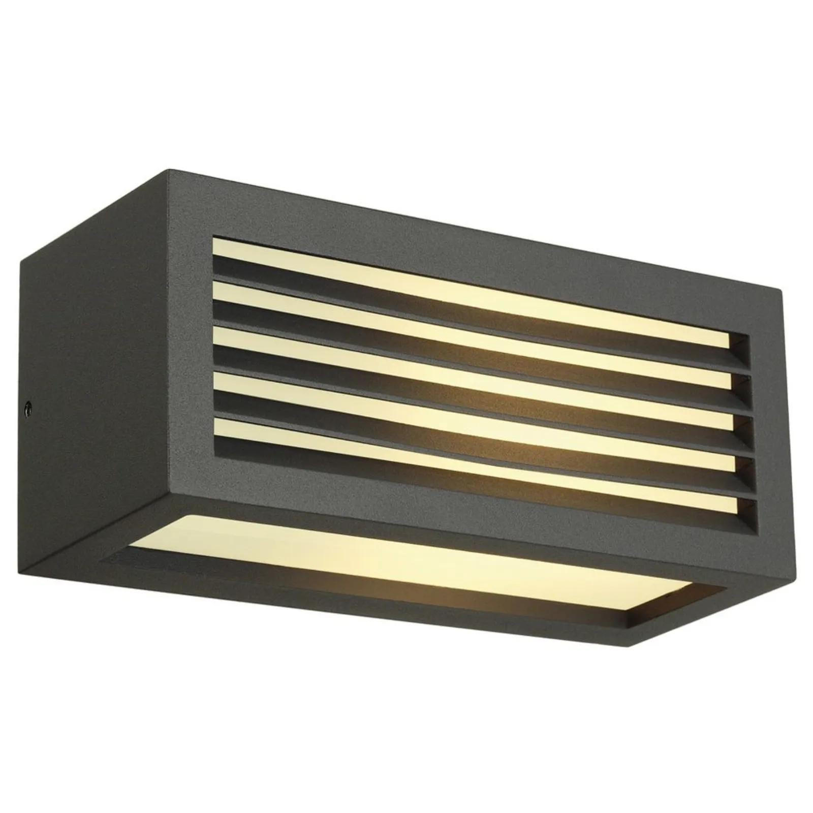WAND- & DECKENLEUCHTE Box Anthrazit - Anthrazit, Metall (11/11/11cm) - SLV