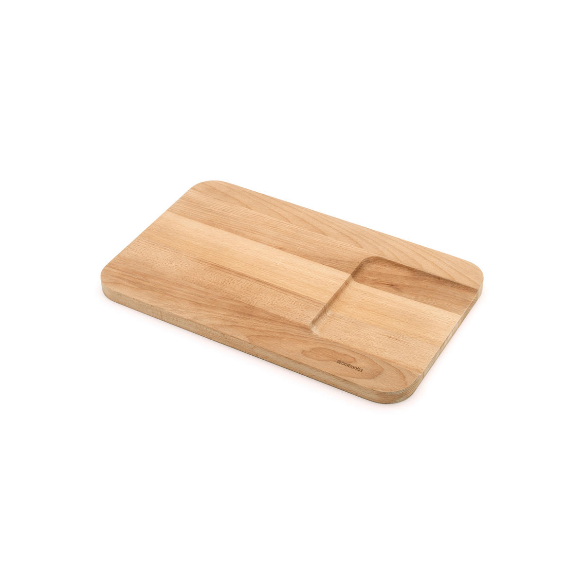 SCHNEIDEBRETT Profile für Gemüse, Wood - Braun, Holz (41.3/27cm) - Brabantia