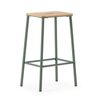 BARHOCKER Abba Grün 30/42/65 cm 2er-Set - Grün, Holz (42/65/30cm) - Drawer